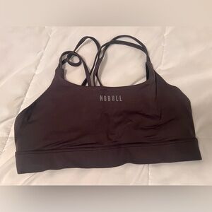 NOBULL Women's Steel Gray Sports Bra